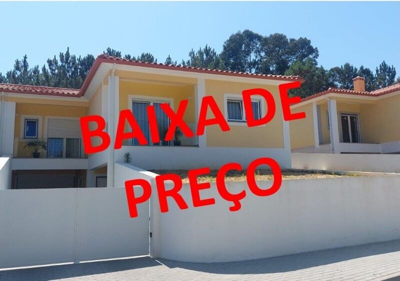 House V3 Semidetached excellent condition Souto da Carpalhosa Leiria - solar panels, fireplace, central heating, barbecue, garden, garage, balcony