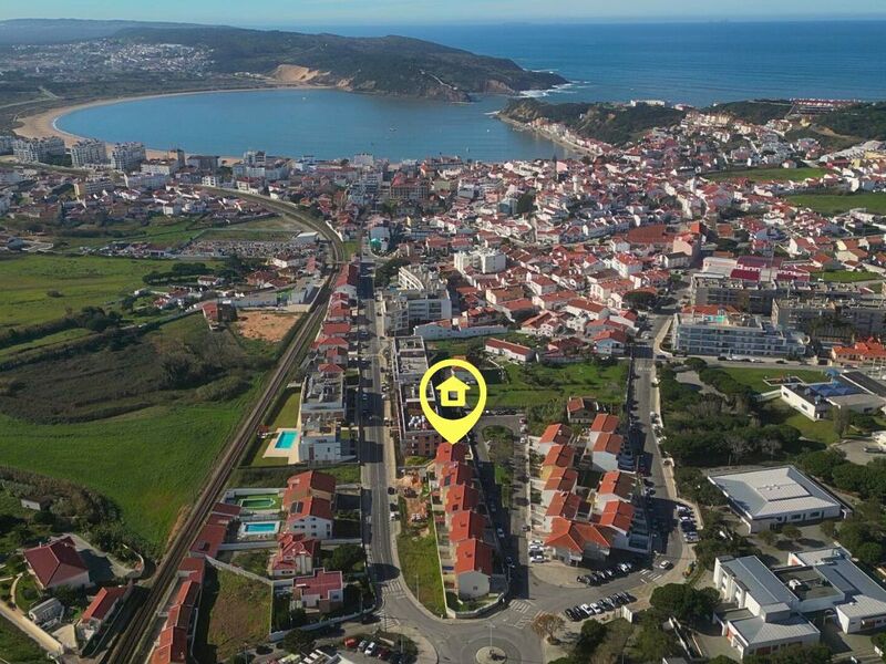 House 3 bedrooms São Martinho do Porto Alcobaça - alarm, garden, equipped kitchen, barbecue, garage, backyard, balcony, air conditioning, balconies, fireplace, central heating