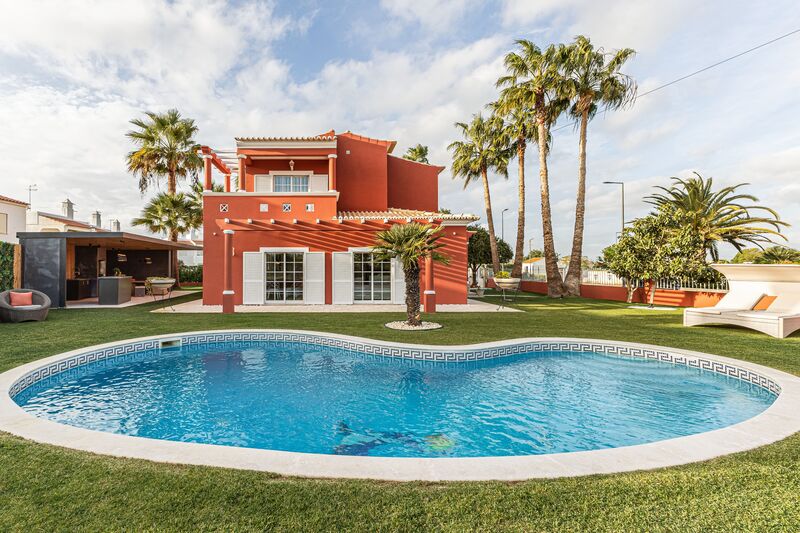 жилой дом V3 элитная Porches Lagoa (Algarve) - сад, гараж, террасы, терраса, бассейн