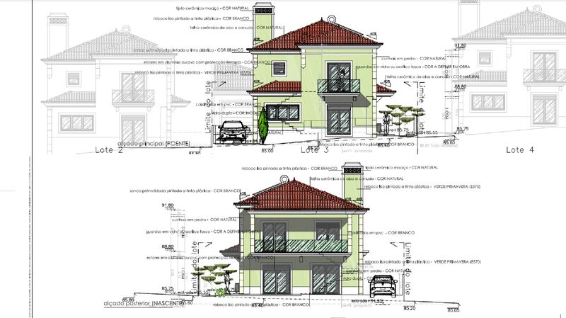 House in urbanization V3 Arruda dos Vinhos - garage, swimming pool, barbecue