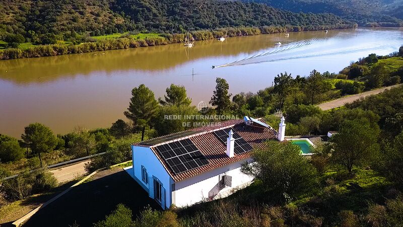 House 2 bedrooms new Alcoutim - air conditioning, solar panels, swimming pool