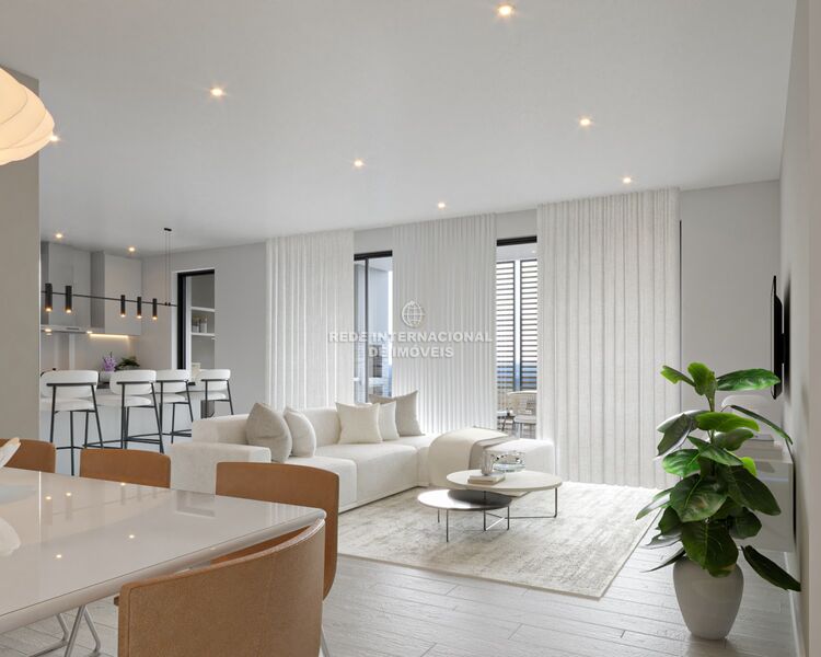 Apartamento T2 Moderno Avenida Calouste Gulbenkian Faro - excelente localização, ar condicionado, terraço, piscina, varanda