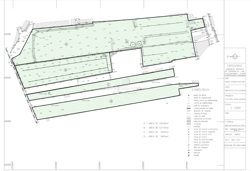 Land with 60128sqm Vila Real de Santo António