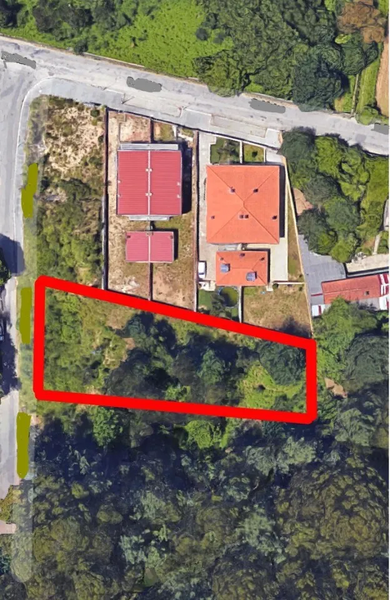 Terreno Urbano para construção Santa Maria da Feira - zona sossegada