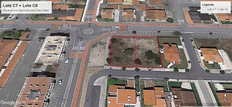 Terreno com 630m2 Torreira Murtosa