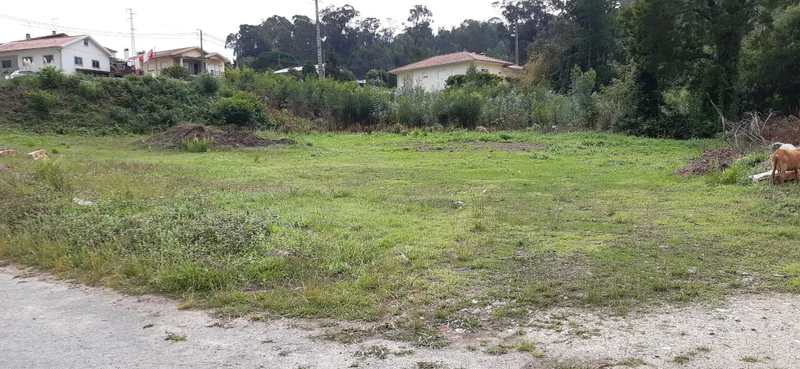 Terreno com 1290m2 São Roque Oliveira de Azeméis