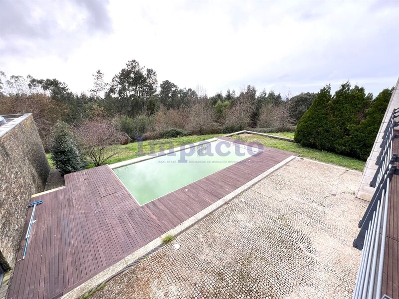 House V5 Isolated Oliveira de Azeméis - garage, garden, swimming pool, turkish bath, backyard, balcony