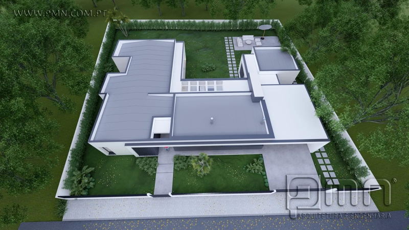 House Single storey under construction V4 Cacia Aveiro - quiet area, garage, garden