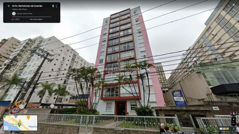 Apartamento T1 Santana Embaré Santos