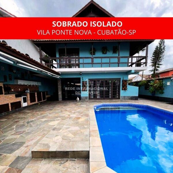 Casa/Vivenda V2 Vila Ponte Nova Cubatão - sauna