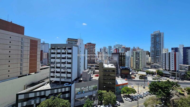 Apartment T3 Santa Lúcia Vitória - barbecue, sauna