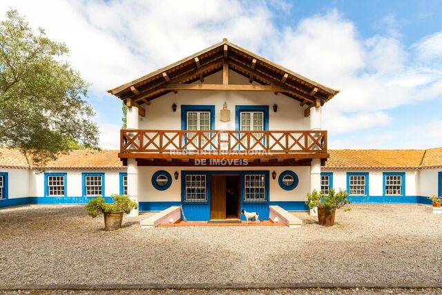 Chácara/Sítio/Fazenda Vale Verde Santiago do Cacém - garagem, aquecimento central, tanque, luz, furo, piscina, água, picadeiro, caldeira, rega automática, lareira, jardim, equipada