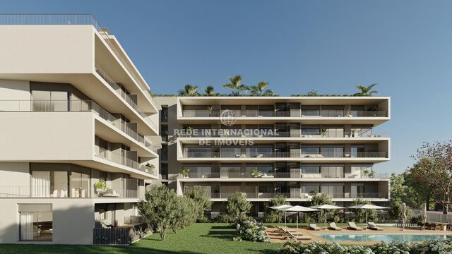 Apartment neue T4 Carcavelos Cascais - garden, balconies, air conditioning, terraces, terrace, swimming pool, balcony, condominium