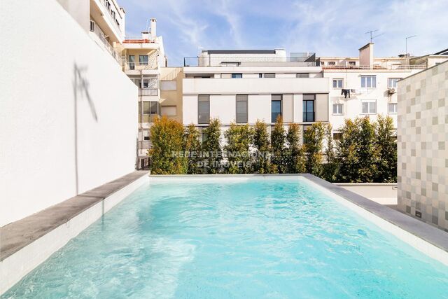 Apartment new 4 bedrooms El Corte Inglés Avenidas Novas Lisboa - air conditioning, terrace, swimming pool, garden