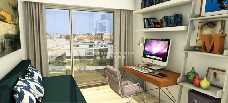 Apartment new under construction 3 bedrooms Lombos Sul Cascais - balconies, radiant floor, balcony, garage, air conditioning