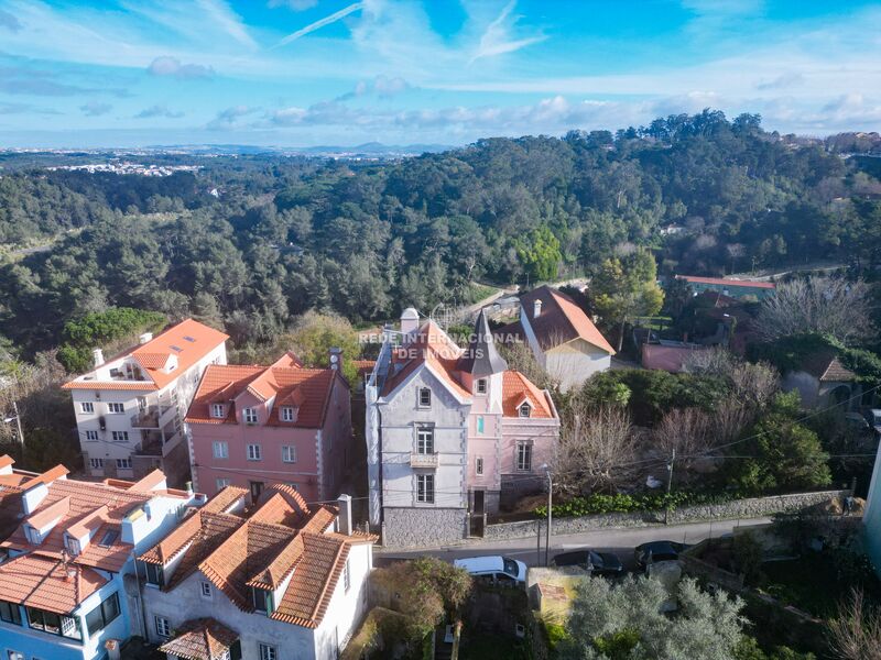 дом отремонтированная в центре V4 Sintra São Martinho - сад, система кондиционирования, сауна, барбекю