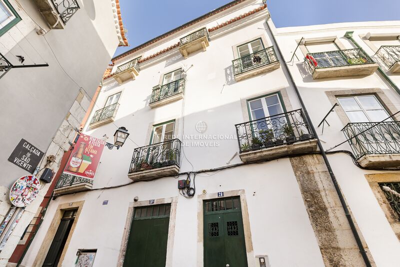 Apartment T1 Refurbished Alfama Santa Maria Maior Lisboa - balcony, lots of natural light, terrace