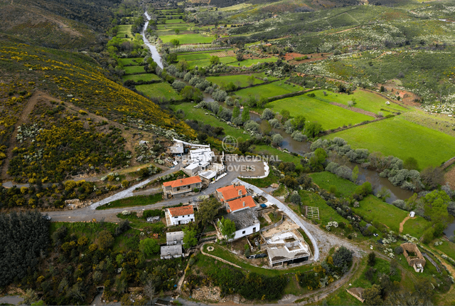 Quinta V5 Covilhã - tanque, lareira, água, jardim