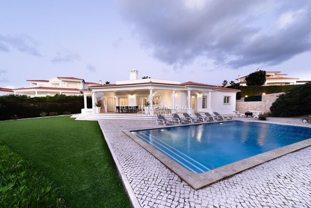 House Modern V4 Praia D'el Rey Amoreira Óbidos - terrace, solar panels, central heating, swimming pool, gardens, garden