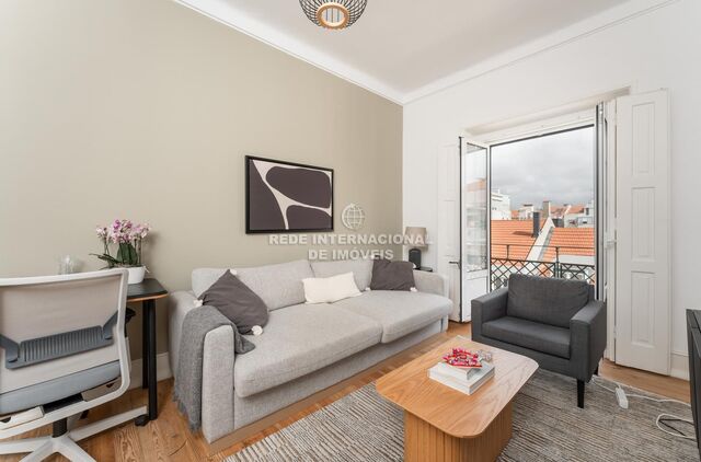 Apartamento T3 Remodelado Campo de Ourique Lisboa - varanda