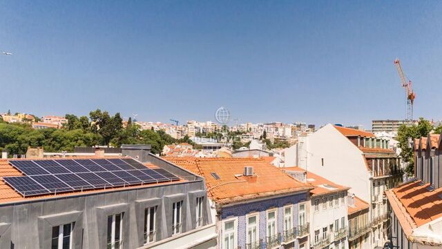 Apartment T2 Príncipe Real Santo António Lisboa - air conditioning, terraces, terrace, garden, balcony