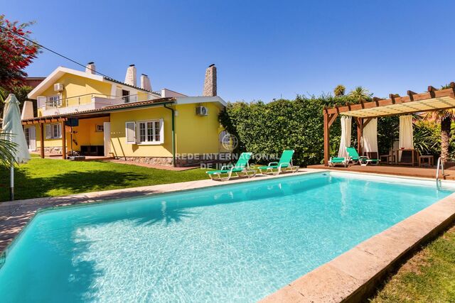 House/Villa 5 bedrooms Birre Cascais - garden, swimming pool, barbecue, fireplace, air conditioning