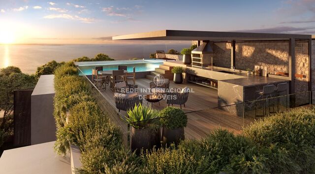 House nieuw V4 Guia Cascais - garden, swimming pool, sea view