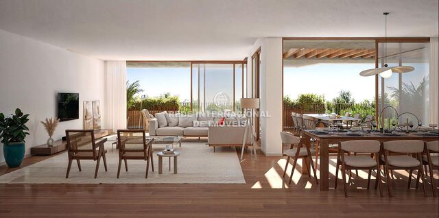 Apartment Luxury T2 Belas Clube de Campo Sintra - playground, swimming pool, balconies, balcony, garden, tennis court