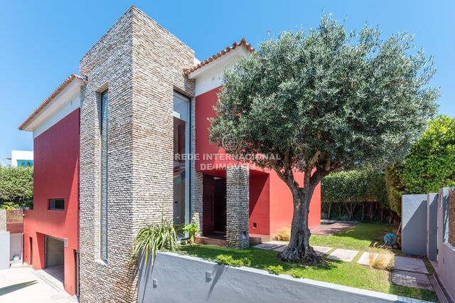 House V3 Cascais - alarm, garage, garden, air conditioning, fireplace, barbecue, swimming pool