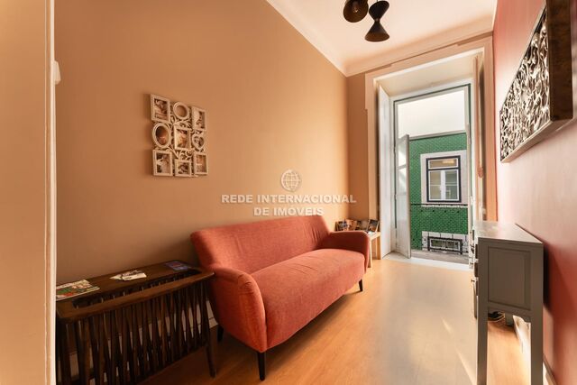 Apartment T5 in the center Baixa Santa Maria Maior Lisboa - kitchen, equipped, furnished