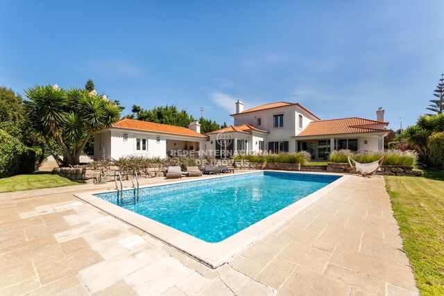 House 4 bedrooms Manique de Cima Sintra - swimming pool, fireplace, garden, alarm, garage, barbecue, store room