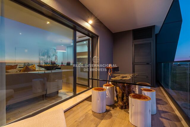 Apartment 1 bedrooms Luxury Montijo - solar panels, radiant floor, thermal insulation, balcony, air conditioning, equipped