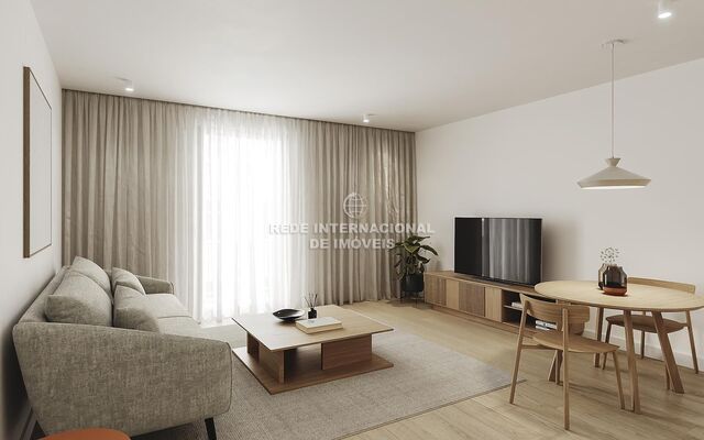 Apartamento novo T2 Marvila Lisboa - terraços, ar condicionado, piscina, jardim