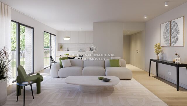 Apartment nuevo T2 Marvila Lisboa - terrace, air conditioning, swimming pool, terraces, garden