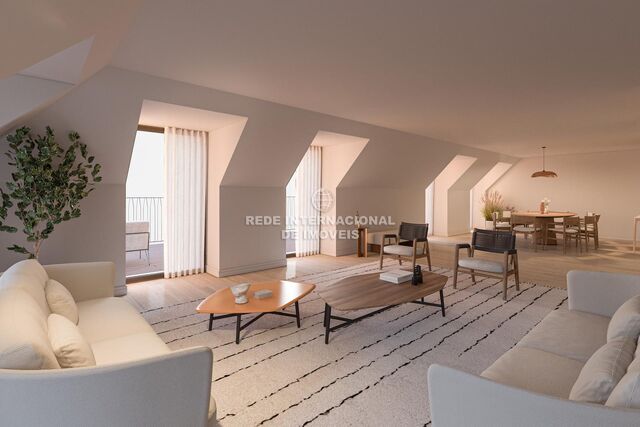 Apartamento novo T3 Marvila Lisboa - piscina, ar condicionado, terraços, jardim