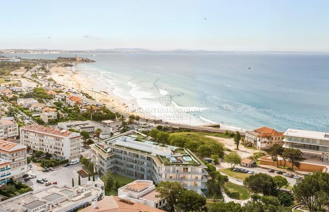 апартаменты T3 элитная Carcavelos Cascais - видеонаблюдение, звукоизоляция, система кондиционирования, экипирован, сады, бассейн, терраса