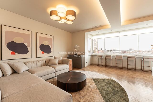 Apartment 1 bedrooms Luxury Rua Castilho Santo António Lisboa - equipped, kitchen, air conditioning, furnished