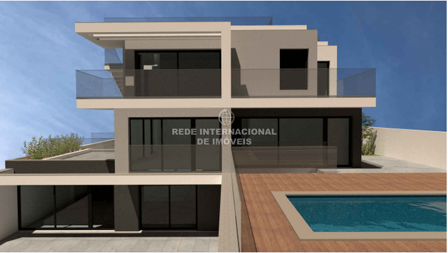 House V4 near the beach Peniche - balcony, garage, swimming pool, air conditioning, garden, terrace