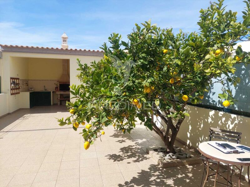 House townhouse 3 bedrooms Quelfes Olhão - balcony, balconies, barbecue, terrace, equipped kitchen