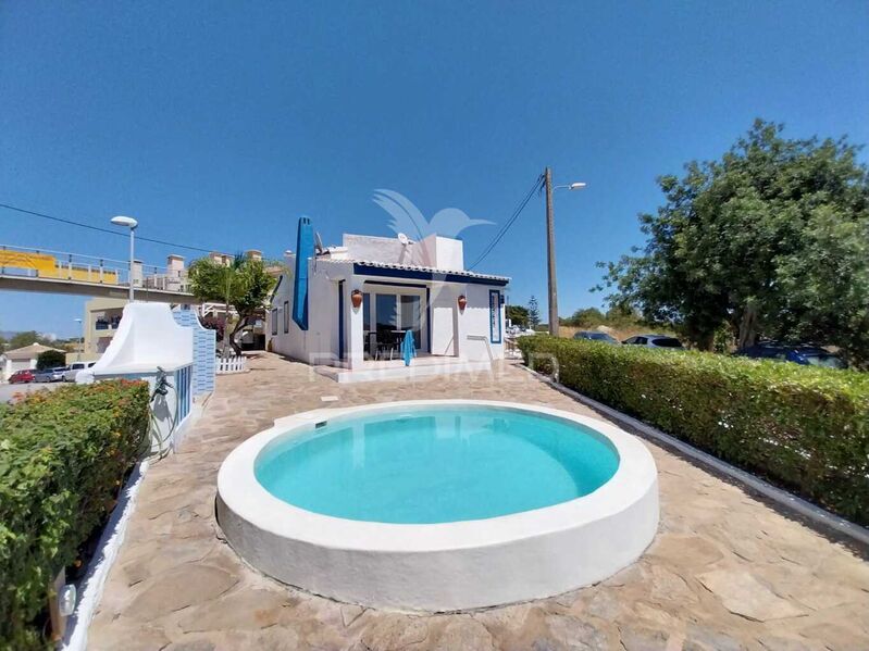 House 4 bedrooms Old Ferragudo Lagoa (Algarve) - terrace, swimming pool, furnished, equipped, sea view, balcony, store room, garden, garage