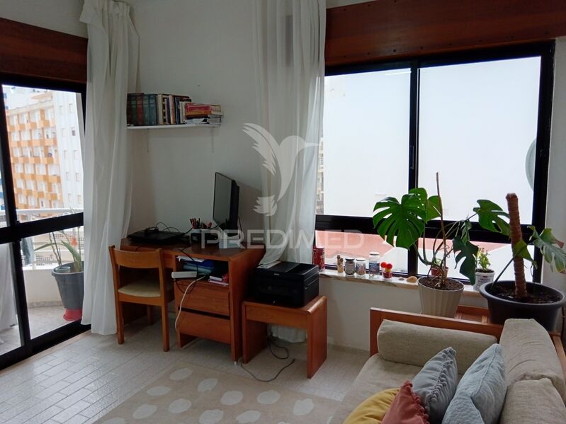 Apartamento com vista mar T0 Armação de Pêra Silves - varanda, vista mar, 4º andar
