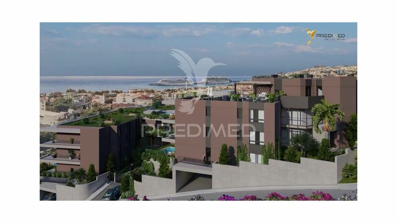 Apartment 2 bedrooms Santa Luzia Funchal - gardens, gated community, sea view, swimming pool