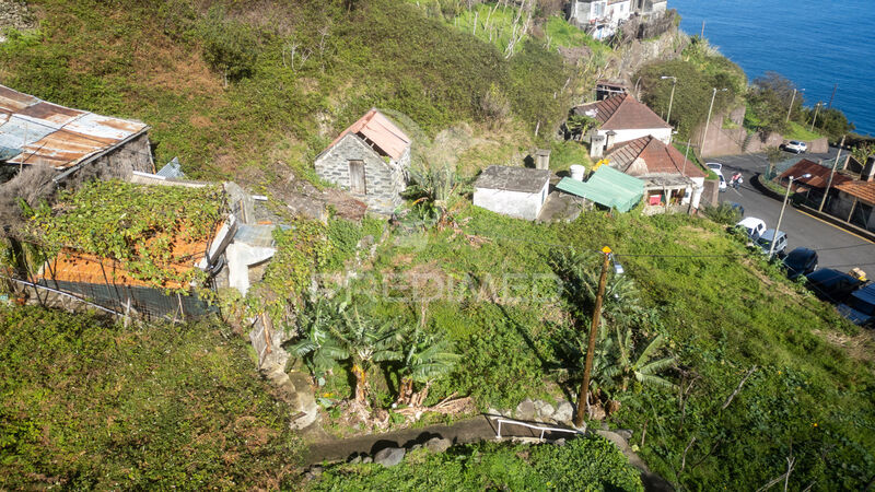 Terreno Agrícola com 210m2 Seixal Porto Moniz - vista mar, água