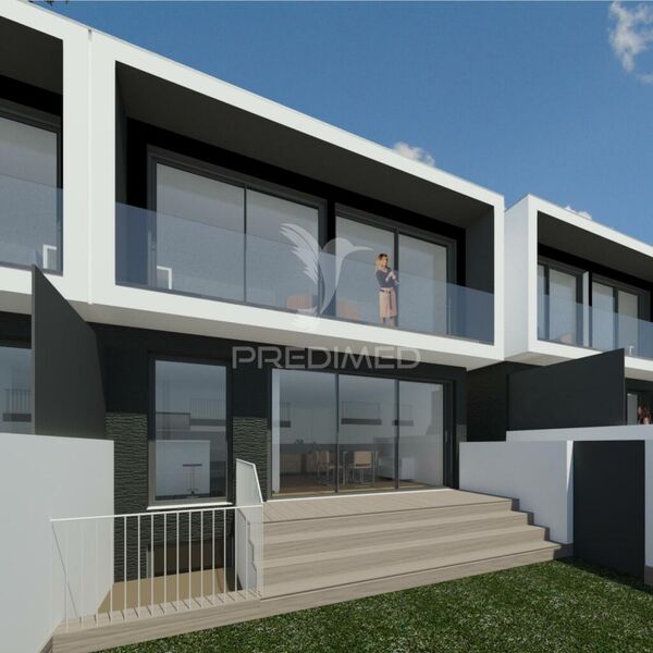 House 3 bedrooms Modern under construction Esposende - barbecue, double glazing, fireplace, boiler, solar panels, balcony, heat insulation, central heating