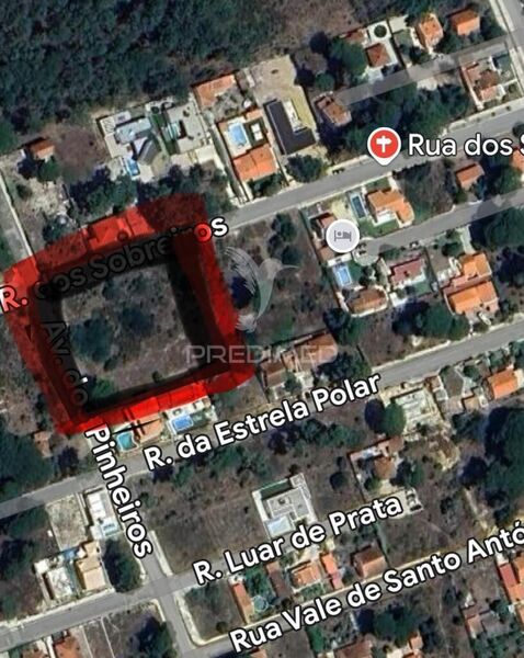 Terreno Urbano com projecto aprovado Castelo (Sesimbra)