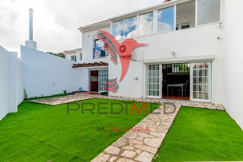 House 4 bedrooms Rustic Castelo (Sesimbra) - garden, air conditioning, store room, garage, gardens, plenty of natural light, fireplace, solar panels, barbecue, terrace, balcony
