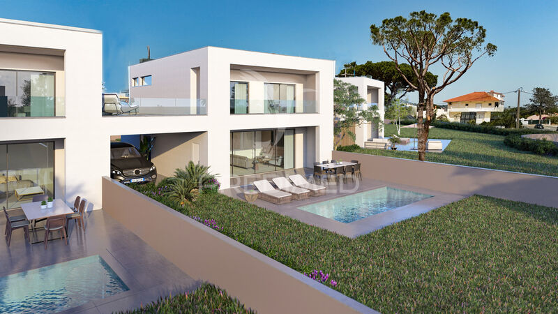 House Luxury V4 Quarteira Loulé - swimming pool, garden