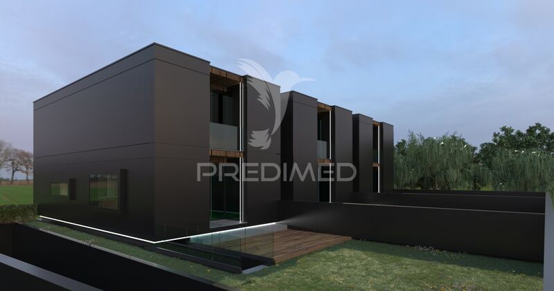 House V3 Modern townhouse Tebosa Braga - garden, gardens, balcony, terrace, garage