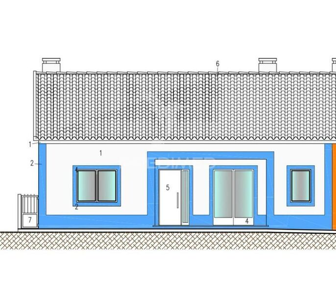 House Modern in the field V4 A dos Francos Caldas da Rainha - parking lot