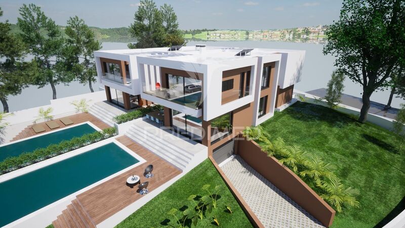 House Luxury 5 bedrooms Carvalhal Grândola - garage, solar panels, alarm, tennis court, swimming pool, garden, video surveillance, air conditioning, sea view